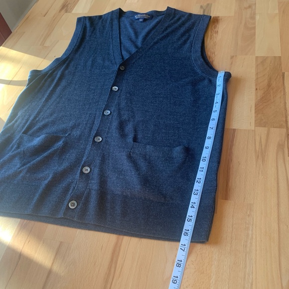 Brooks Brothers Brookstech Merino vest size L - Picture 7 of 11